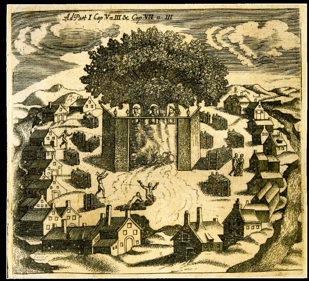 Prūsų Romuva, pagal Kristoforą Hartknochą, 1684.