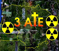 Trys atominės elektrinės