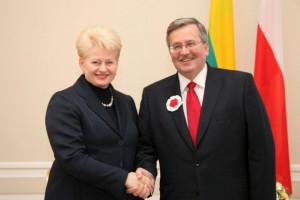 Dalia Grybauskaitė ir Bronislavas Konorovskis | lrp.lt nuotr.