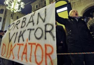 Protestai Vengrijoje | AFP nuotr.