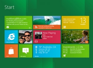 „Windows 8“ išvaizda