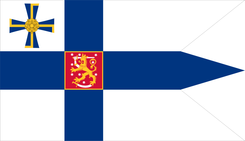 Suomijos prezidento vėliava