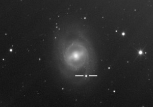 M95 ir supernova. A.Ayiomamitis nuotr.