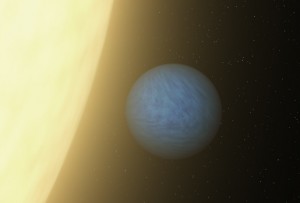 Planeta 55 Cancri e. NASA pieš.