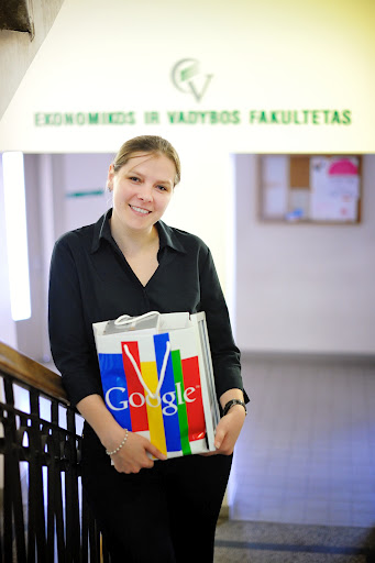Jaunesnioji mokslo darbuotoja, Google „GSP Akademija“ absolventė Elena Vitkauskaitė