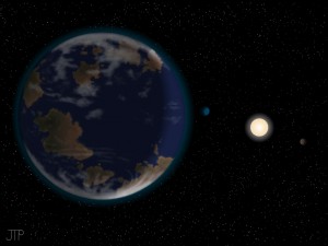 Atrastoji planeta dailininko akimis |  J.Pinfieldo nuotr.