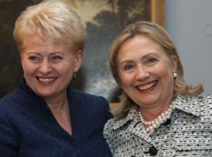 D.Grybauskaitė ir H.Klinton | lrp.lt nuotr.