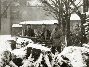 Klaipėdos krašto savanorių armijos kariai, 1923 m., Klaipeda | LCVA. P-6603 nuotr.