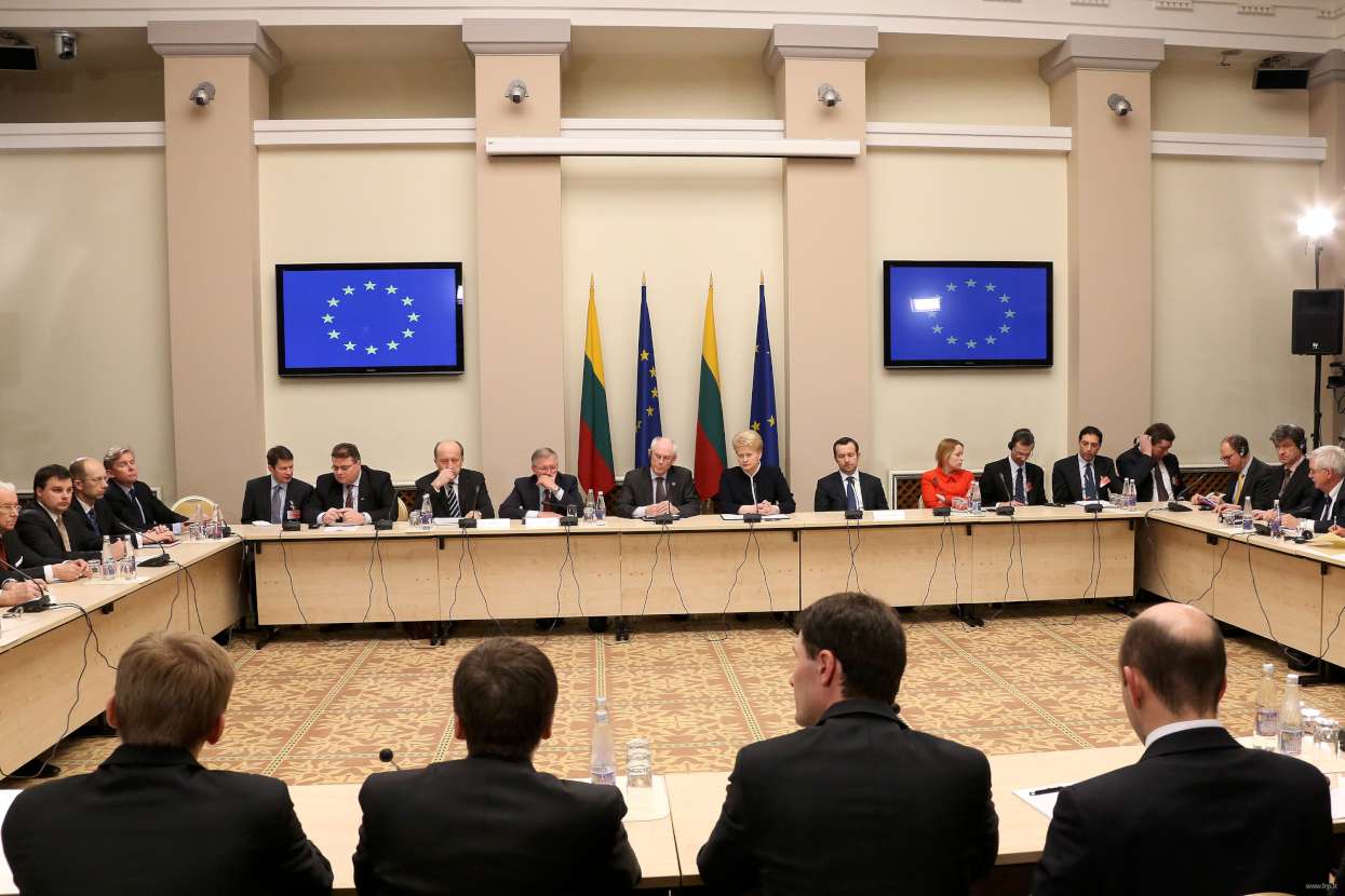 Lietuvos pirmininkavimui ES Tarybai skirtą diskusiją „Kokios Europos norime?“ | lrp.lt nuotr.