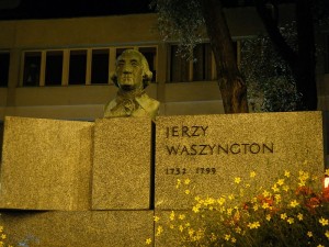 Paminklas Dž. Vašingtonui Varšuvoje | wikipedia.org