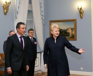 A.F.Rasmusenas ir D.Grybauskaitė | lrp.lt nuotr.