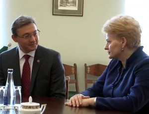 Igoris Cormanas ir Dalia Grybauskaitė