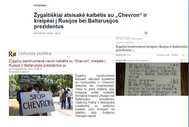 Dezinformacija žiniasklaidoje | Vedaknygės grupės „Stop skalūninėms dujoms Lietuvoje Chevron Go Home“ montažas