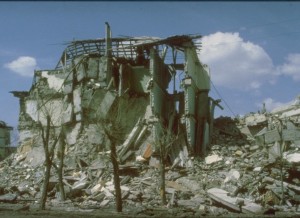 Giumri sugriautas namas. „Wikipedia“ nuotr.