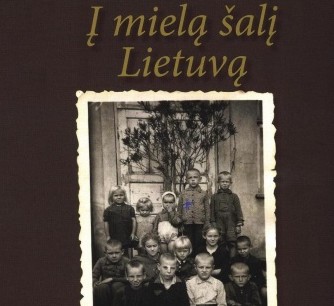 R.Raceno knygos „I mielą šalį Lietuvą“ viršelio dalis