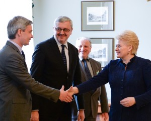 Prezidentė susitinka su LRT vadovais | R.Dačkaus nuotr.