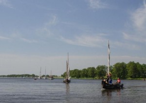 Laivų vilkstinė Nemuno deltoje | Nemuno deltos regioninio parko direkcijos nuotr.