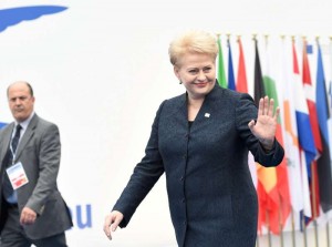 D. Grybauskaitė Milano konferencijoje | lrp.lt, R. Dačkaus nuotr.