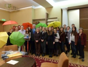 Lietuvoje studijuojantys užsienio lietuviai apsilankė Švietimo ir mokslo ministerijoje | smm.lt nuotr.