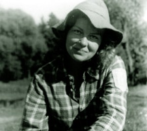 Ida Stankevičiūtė 1979 m. rugsėjį plaukiant Žeimenos upe | satenai.lt nuotr.