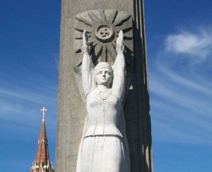 Laisvės paminklas Rokiškyje | wikimedia.org nuotr.