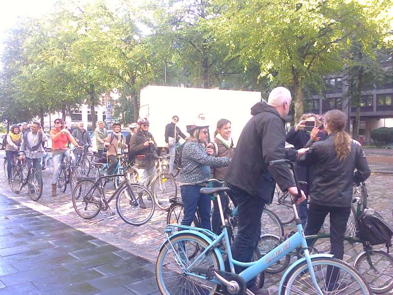 Helsinkyje pilna dviratininku | Jolantos Vaitiekienės nuotr.