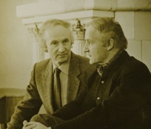Algimantas ir Vytautas Nasvyciai. 1988 m. A. Nasvycio asm. albumo nuotrauka