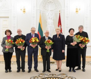 Prezidentė įteikė Nacionalines kultūros ir meno premijas | lrp.lt nuotr.