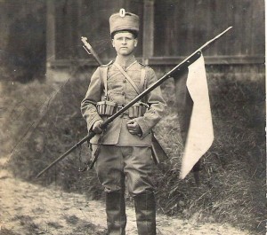 Husarų pulko karys, Dubysa, 1915 m. | archybvinė nuotr.