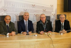 Algimantas Kirkutis, Dainius Kepenis, Audrys Antanaitis ir Juozas Zykus