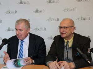 Arvydas Anušauskas ir Juozas Zykus | alkas.lt nuotr.