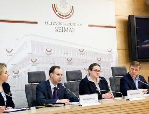 LVŽS spaudos konferencija Seime | Lrs.lt, Dž. Barysaitės nuotr.
