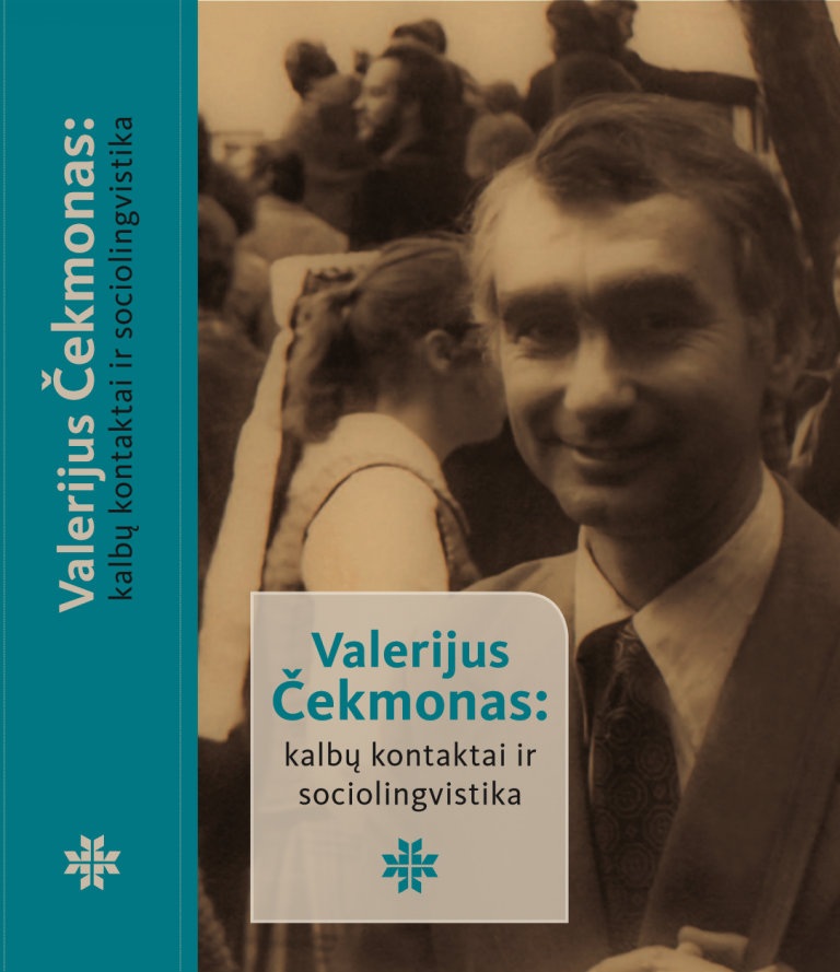  knygos „Valerijus Čekmonas: kalbų kontaktai ir sociolingvistika“ viršelis | lki.lt nuotr.