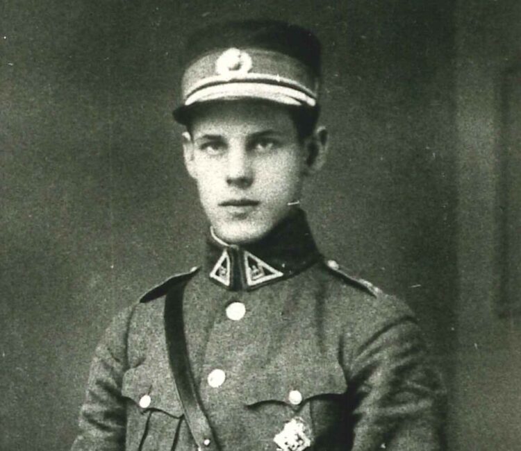 Karo mokyklą baigęs leitenantas Juozas Vitkus | LGGRTC nuotr.