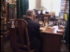 V.N.Toporovas savo darbo kambaryje, Maskvoje 2001 m. | iš A.Tarvydo filmo