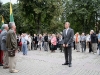 S.Daukanto aikštėje vyko penktųjų pulkininko Vytauto Pociūno žūties metinių minėjimas. Foto: DELFI (Š.Mažeikos nuotr.)