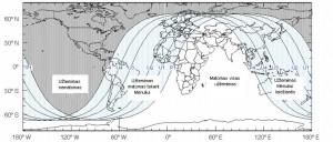 Mėnulio užtemimo žemėlapis 