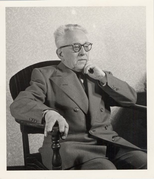 Vincas Krėvė Pensilvanijos universiteto profesorius -1953 m.