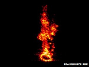 „Fobos Grunt“ kritimas, Vokietijos radaro TIRA vaizdas