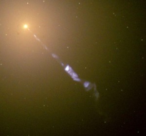 M87 galaktika. NASA nuotr.