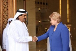 D.Grybauskaitės vizitas Katare. Prezidentūros nuotr.