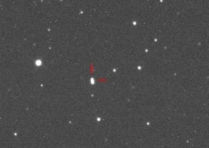 Asteroidas 2012 LZ1. Remanzako observatorijos nuotr.