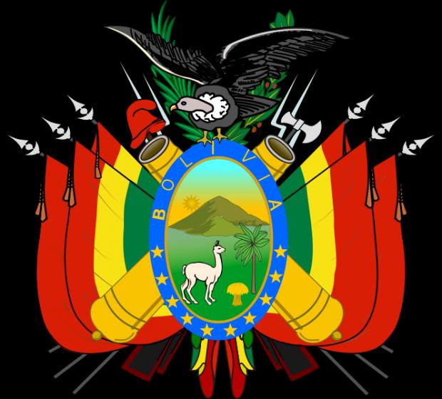 Bolivijos herbas | Wikipedia.org pieš.