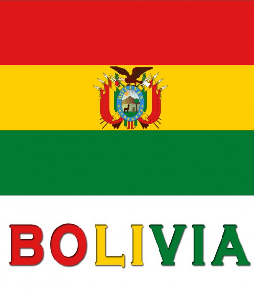 Bolivijos vėliava panaši į Lietuvos vėliavą
