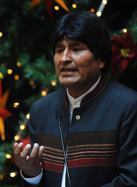 Boliviečių mylimas prezidentas Evo | Wikipedia.org nuotr.
