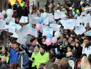 Prancūzų protestas prieš tos pačios lyties santykių įteisinimą, 2012 m.