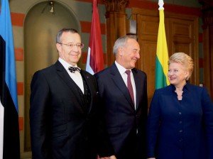 Baltijos šalių vadovai aptarė valstybių saugumo klausimus | lrp.lt, Dž.G.Barysaiitės nuotr.