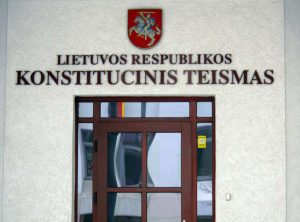 Konstitucinis Teismas | Alkas.lt, A.Rasakevičiaus nuotr.