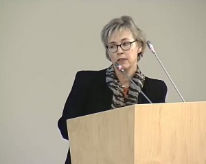Danų kalbos tarybos pirmininkė Sabina Kišmejer–Andersen (Sabine Kirchmeier–Andersen) | Alkas.lt nuotr.
