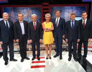 Kandidatai į Lietuvos prezidentus LNK TV laidoje | lnk.lt nuotr.